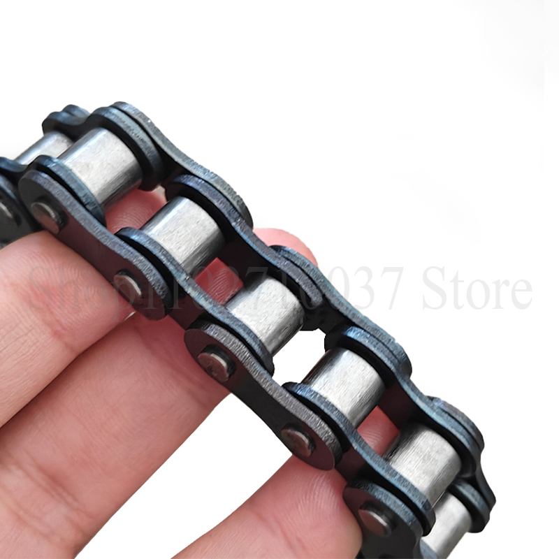1PCS 0.5-5 Meter Koolstofstaal Korte Pitch Roller Chain Industriële Transmissie Keten 04C 06B 08B 10A 12A 06B-2 08B-2 10A-2