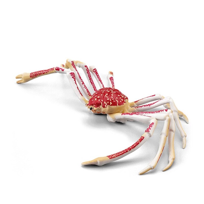 Kids Cartoon Toy PVC Made Realistic Ocean King Crab for Age 6+ Kids/Adults