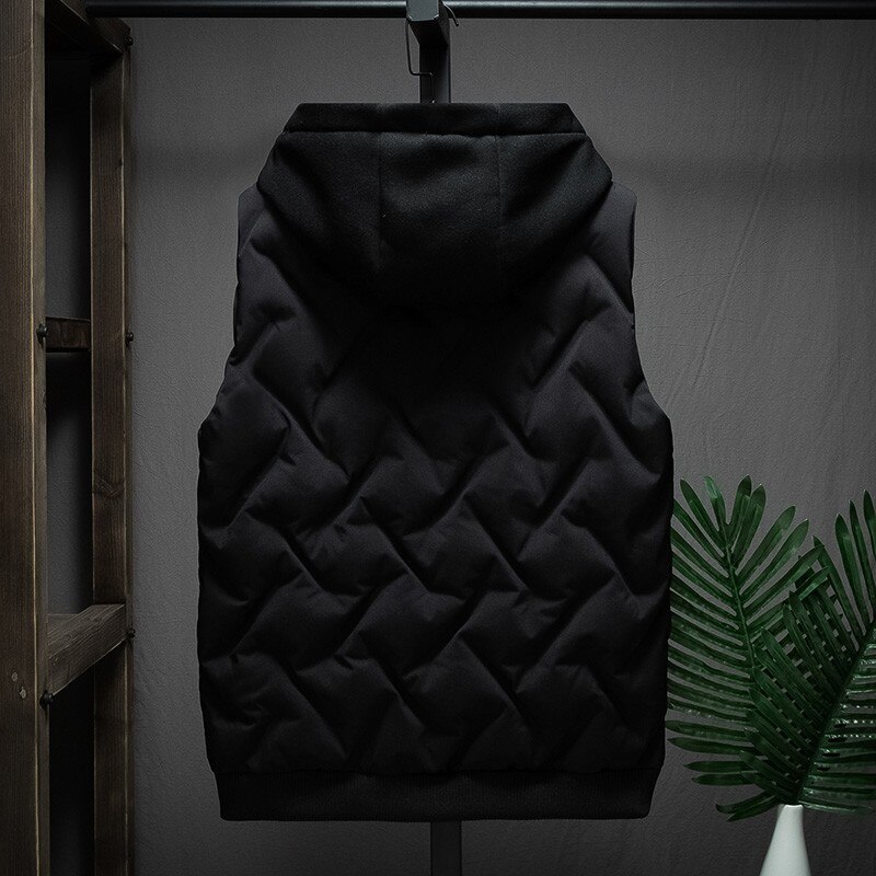 Gilet automne et hiver Hombre pour hommes, grande taille, avec de nombreuses poches, en coton, veste chaude, ample, collection