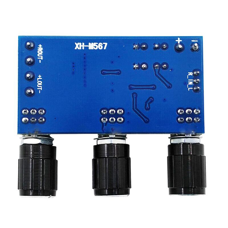 FFYY-DC 12 V-24 V TPA3116D2 80Wx2 Digitale Versterker Board Treble Bass Volume aanpassen Amp