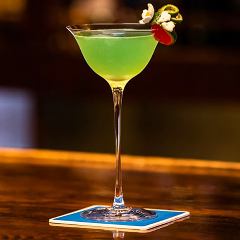 Loodvrij kristalglas wijnbeker japanse stijl ufo droog martini glas beker handmatig geblazen wijnglas feest bar drinkgerei