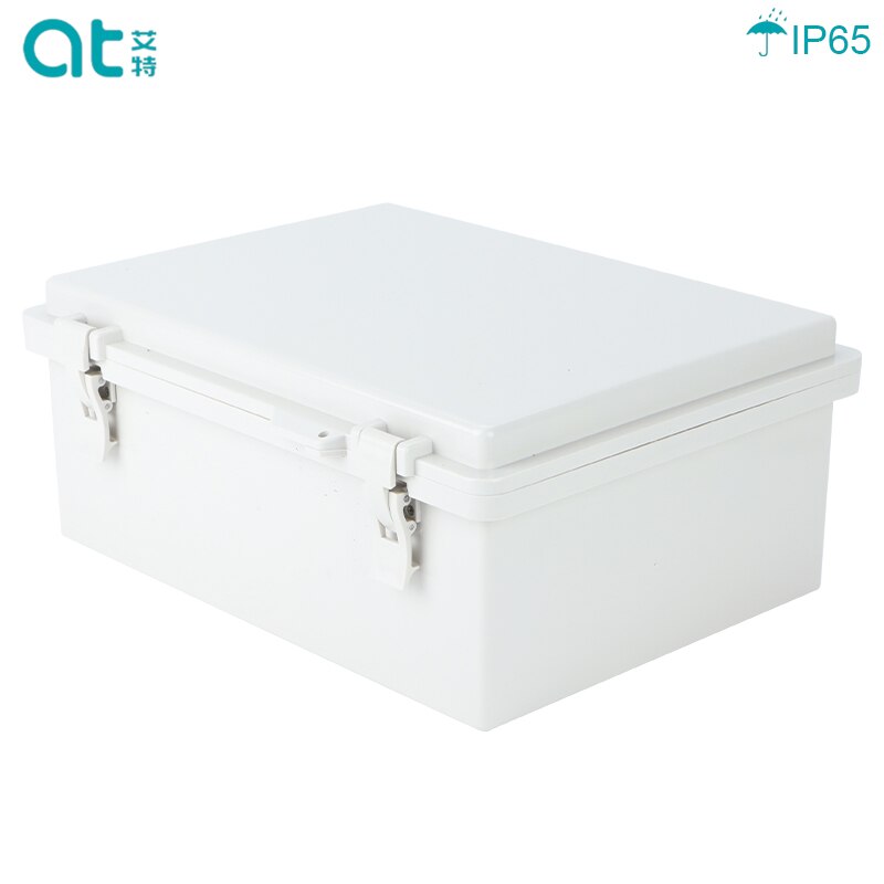 390*290*165mm IP65 Waterproof Electrical Junction Box With Hasp Outdoor Sealed Switch Power Plastic Enclosure Case Electrical