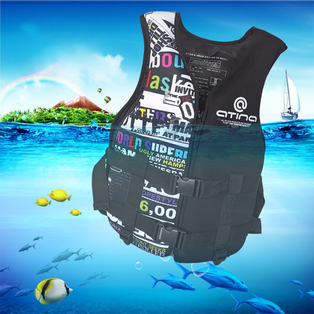 Chaleco salvavidas para deportes acuáticos para adultos, esquí, Wakeboard, natación, botes de rescate, a la deriva
