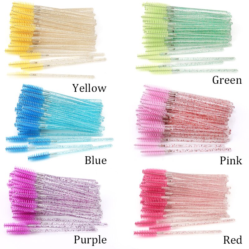 Professionele Wenkbrauw Borstel Mascara Stok Wand Applicator Wimpers Extension Tool Cosmetische Penselen Set Makeup Tools