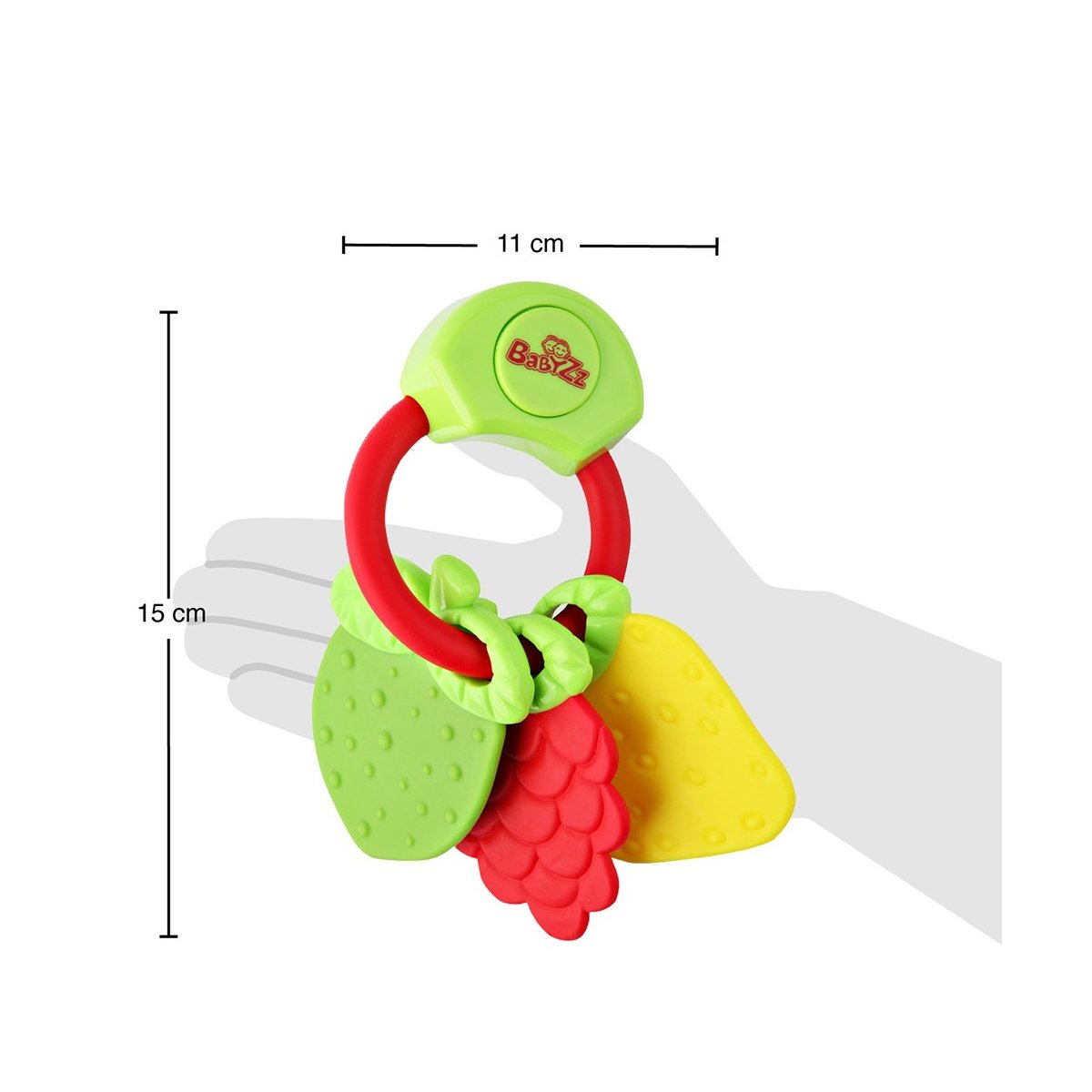 30200 KANZ BABYZZ COLORFUL DİŞLİK FRUIT