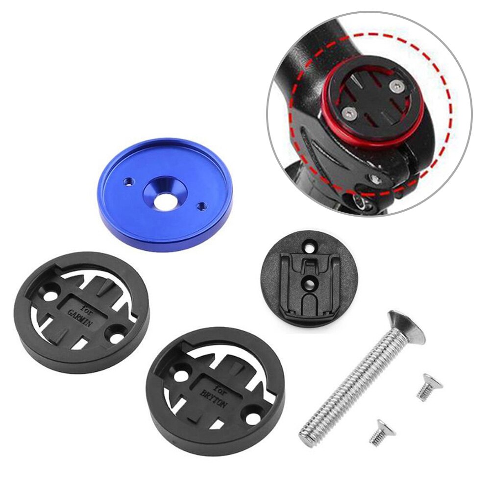 1PCS Cycling Stem Cap Camping Supplies Screw Headset 28.6mm Bowl Cover For Cyclinge Bicycle Code Holder Bicycle Stem Cap: Blue