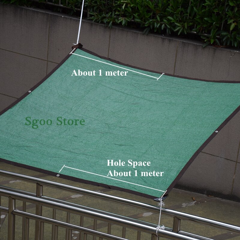 Anti-UV HDPE Green Sun Shading Net Garden Shelter Canopy Succulent Plant Outdoor Gazebo Balcony Shade Netting Cloth