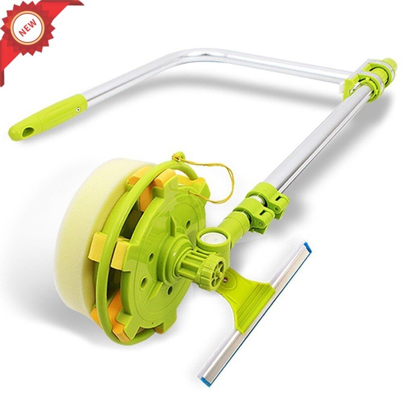 Upgraded Telescopic High-rise Window Cleaning Glass Cleaner Brush for Washing Window Dust Brush Household Cleaning Tools