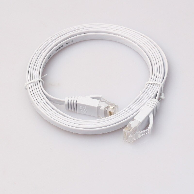 15m cat 6 flat ethernet-kabel  rj45 lan-kabel nettverk ethernet patch ledning cat 6 nettverkskabel for datamaskin ruter bærbar pc