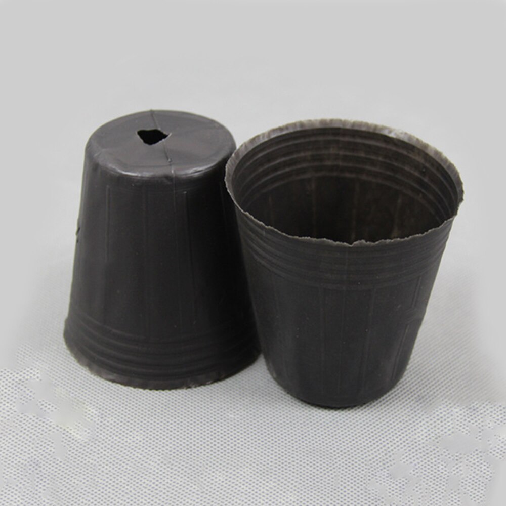 200pcs Nursery Plastic In Nursery Planters Not Coated Box Garden Propagation Container Grow Bag Garden Supplies