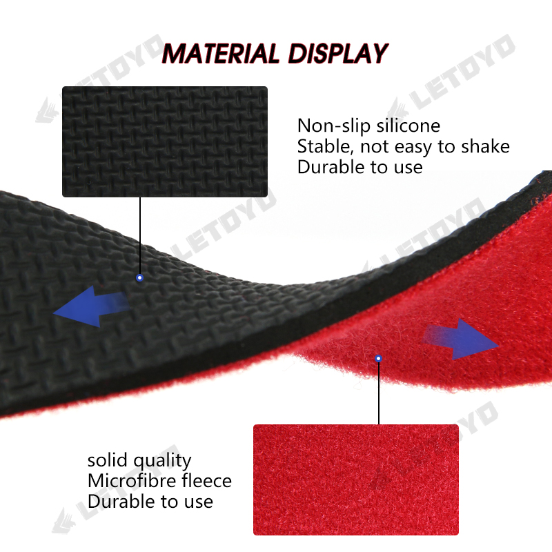 LETOYO 2 4 6 pièces épaissir ferme canne à pêche support ceinture sangle avec bouchons coulée filature canne porte-cravate accessoires de pêche outils