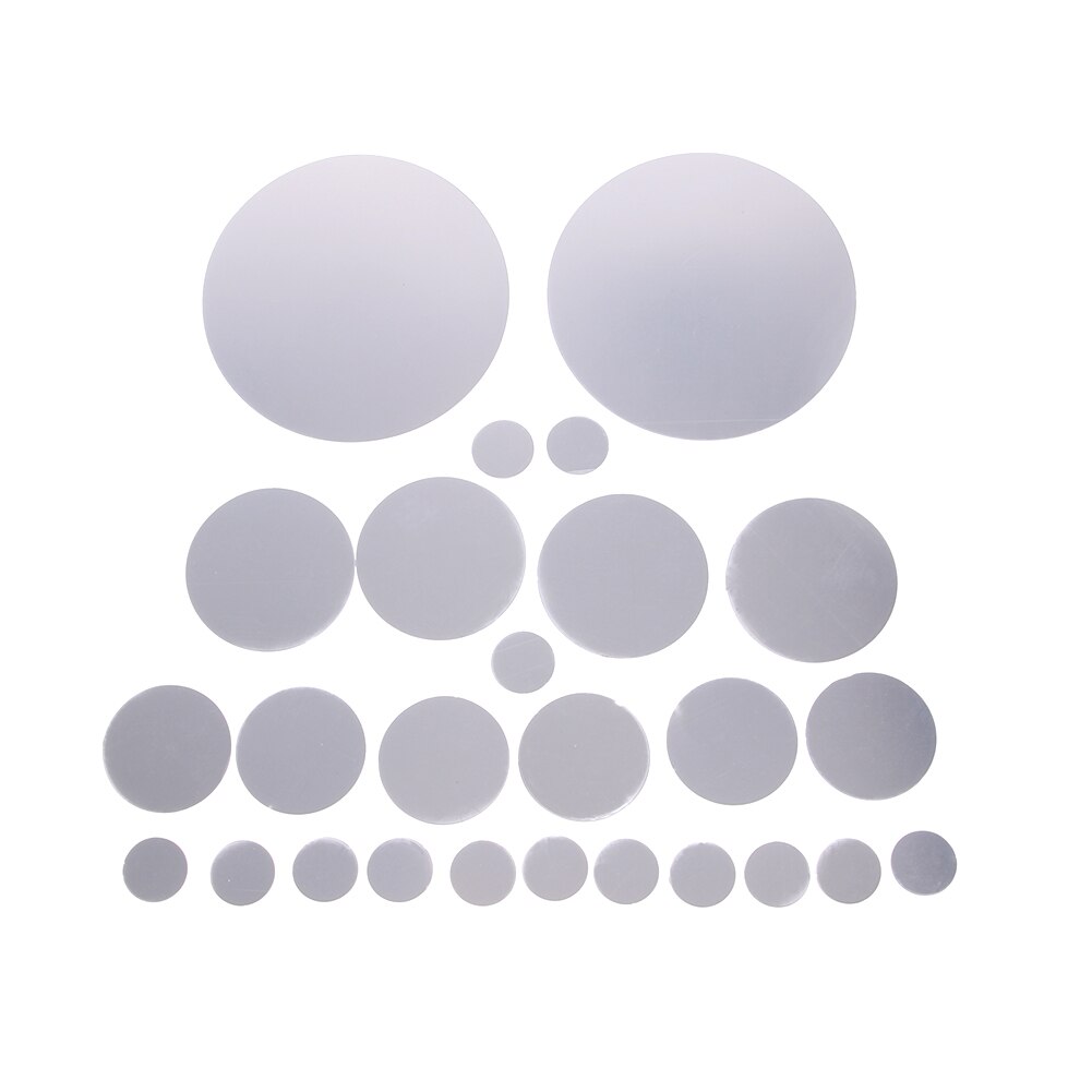 3D Mirror Sticker DIY Self Adhesive Acrylic Mirror Mural Decals Modern Bedroom Living Room Background Art Home Decoration: 26pcs