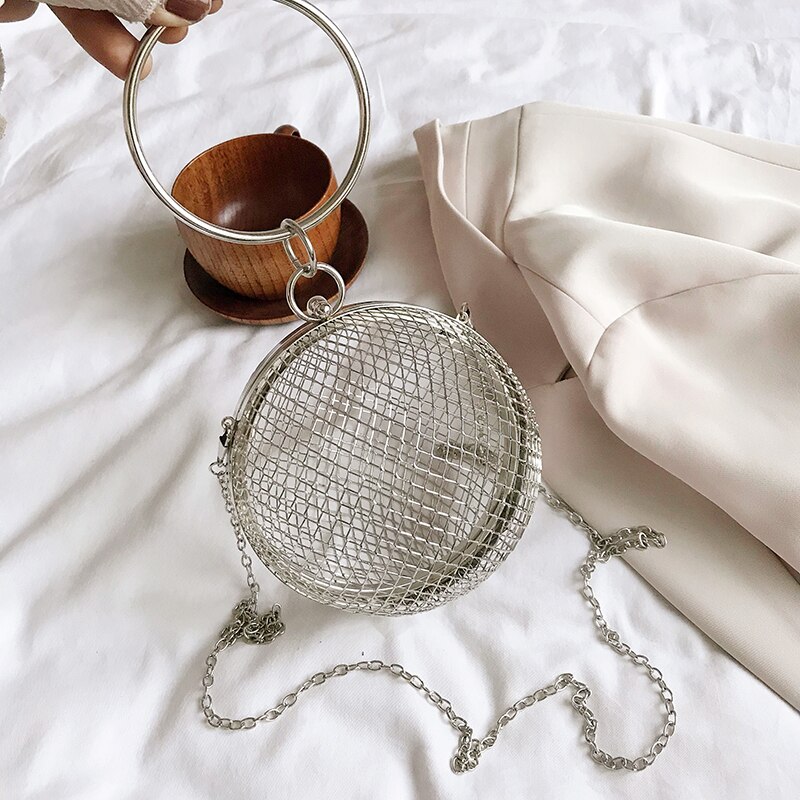 Luxe dames avond schoudertas clutch feest gala bruiloft envelop handtas dames portemonnee messenger bag tas: Zilver