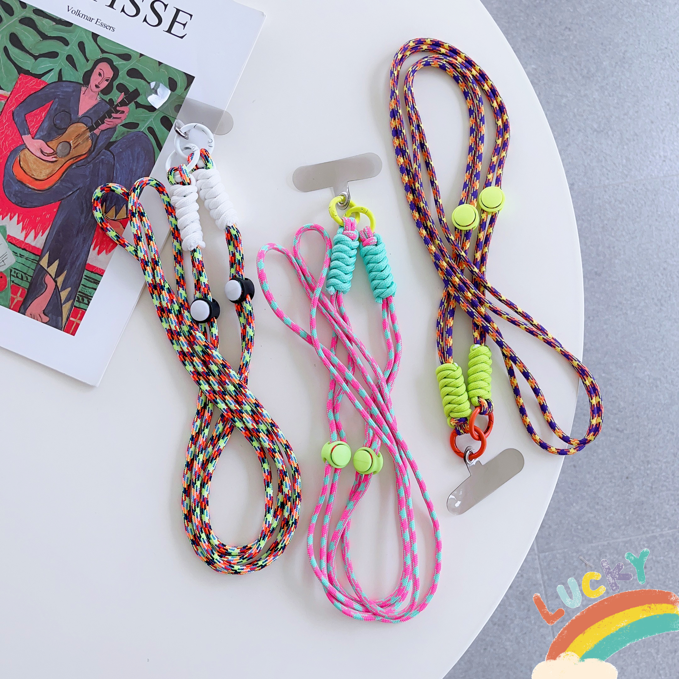 Cordón para teléfono móvil, cuerda cruzada para teléfono móvil, cuerda cruzada para bolso de mujer, cuerda antipérdida multiusos, nueva