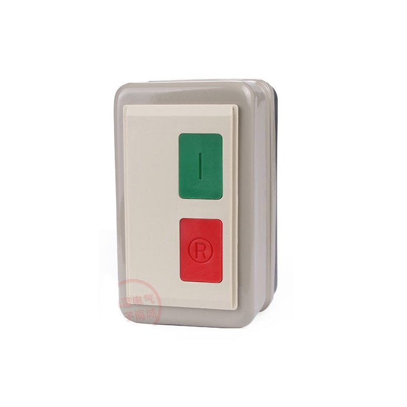 On Off Switch Enclosed Three Phase AC Motor Starter Magnetic Motor Starter 380V Coil