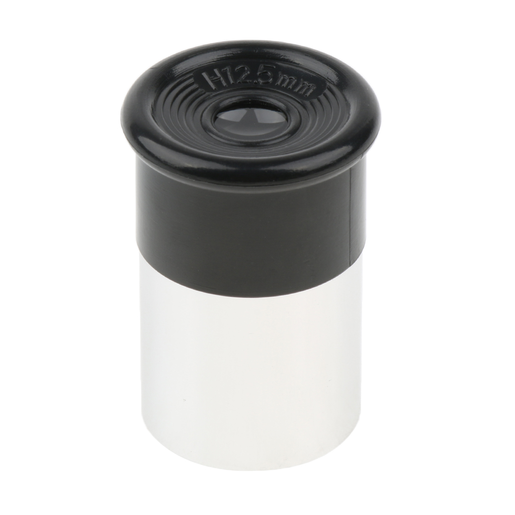 Lente ocular de telescopio astronómico, herramienta de exploración astronómica de 5 grados, vidrio óptico totalmente multicapa, h12.5 mm, 0.965 pulgadas