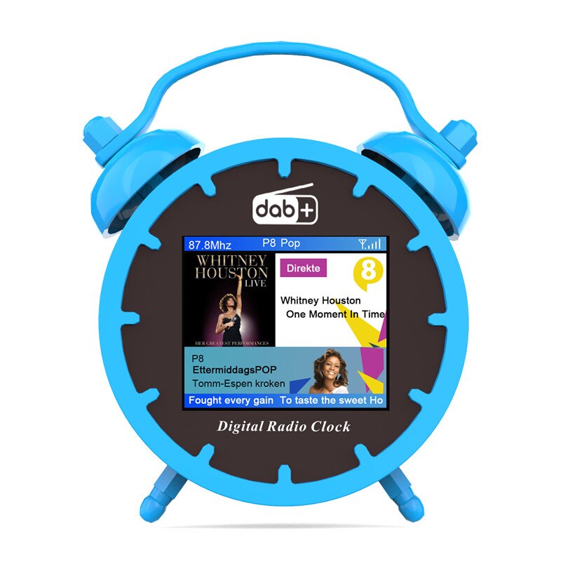 Led Display Dab +/Fm Digitale Klok Control Bluetooth Radio Dual Wekker Met Fm, Bluetooth, tf-kaart Afspelen