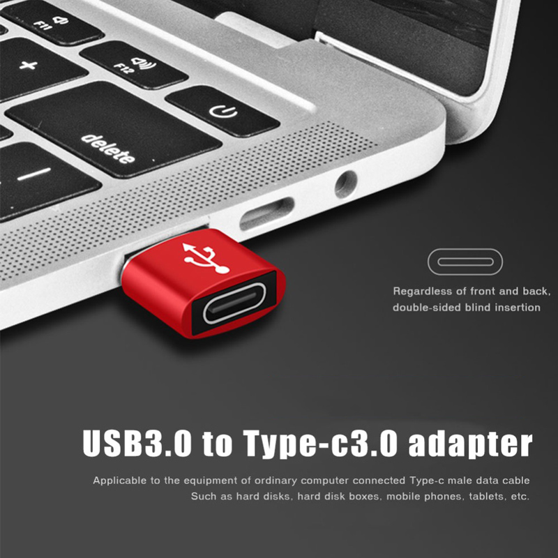 Adapter Mini Type-C na USB 3.0 Type A do iPhone Xiaomi 11 10 10T Pro Ultra Akcesoria Adapter kabla konwertera danych typu C