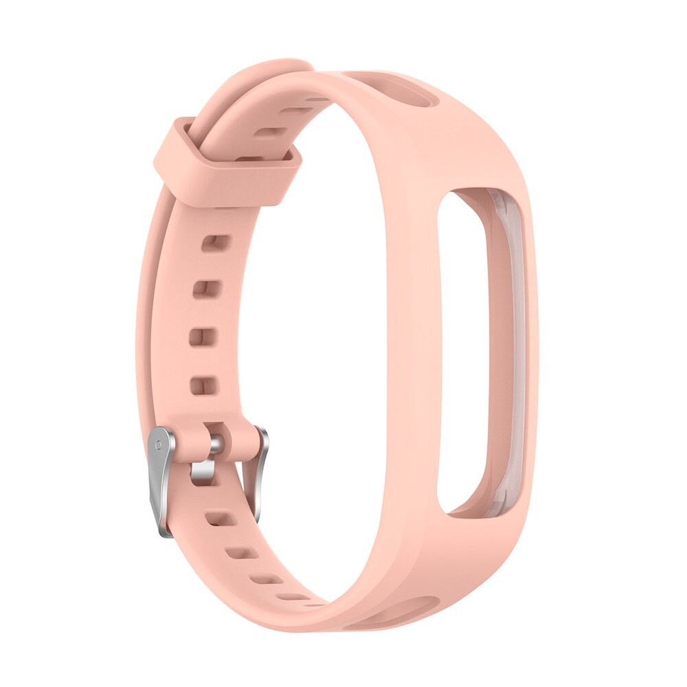 1 correa de silicona para muñeca deportiva ajustable, correa de repuesto suave para reloj, correa para pulsera para Huawei Band 4e 3e Honor Band 4 Running: pink