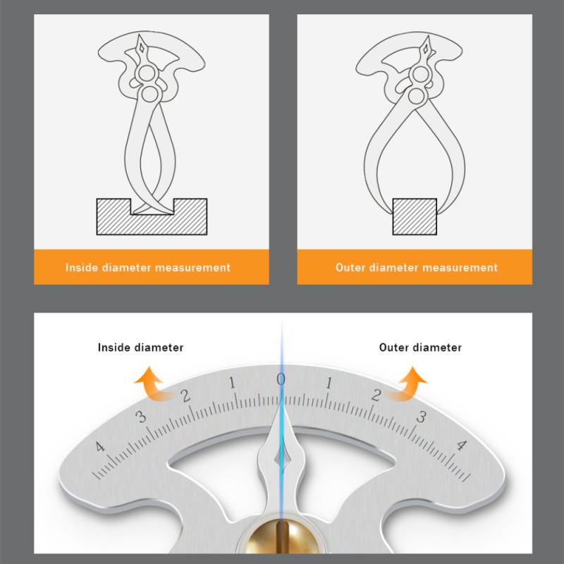 High-precision Gap Gauge Thickness Gauge Thickness Measurement Layout Tools Woodworking Tenon Gauge Measuring Tool