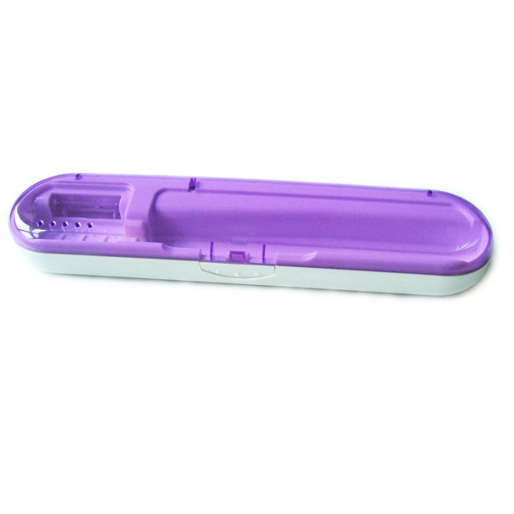 UV Tragbare Zahnbürste Sterilisator Zahnbürste Halter Reise Sterilisation Box AAA Batterie Zähne Pinsel Fall