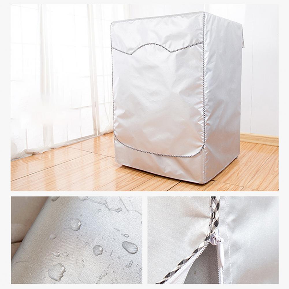 Oxford Cloth Practical Thickened Protect Cover Lightweight Washer Protect Cover Aging-resistant for Balcony