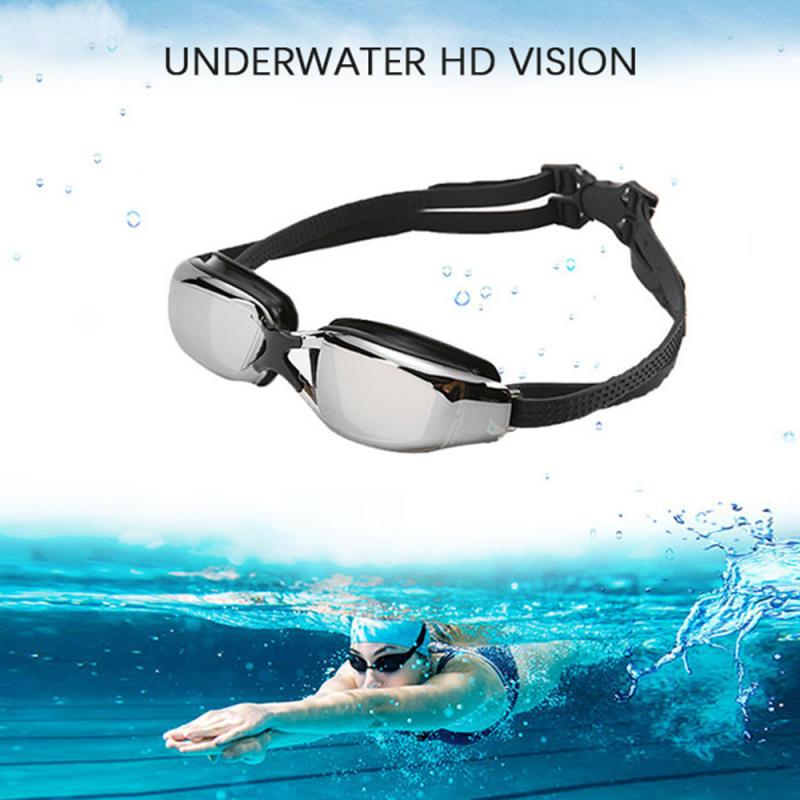 Zwembril Vrouwen Man Bril Zwemmen Professionele Anti Fog Waterdicht Swim Eyewear Duikbril