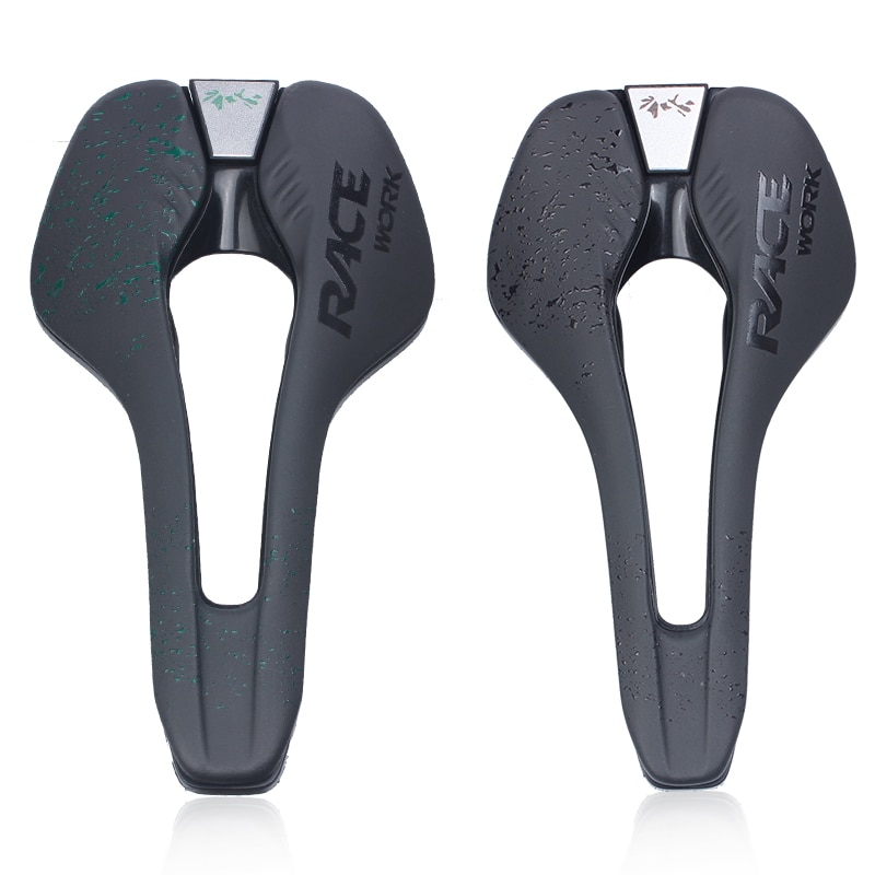 Asiento de bicicleta de montaña cómodo para hombre, sillín abierto de triatlón, cojín hueco, piezas de ciclismo