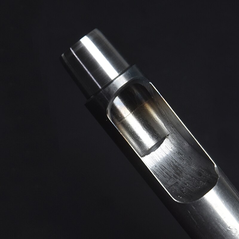 Enkelt spc bæltestanse bæltestanser rund punch strap punch ingen slips gør ikke ondt på huden øjenværktøj 0.5mm-10.0mm str.