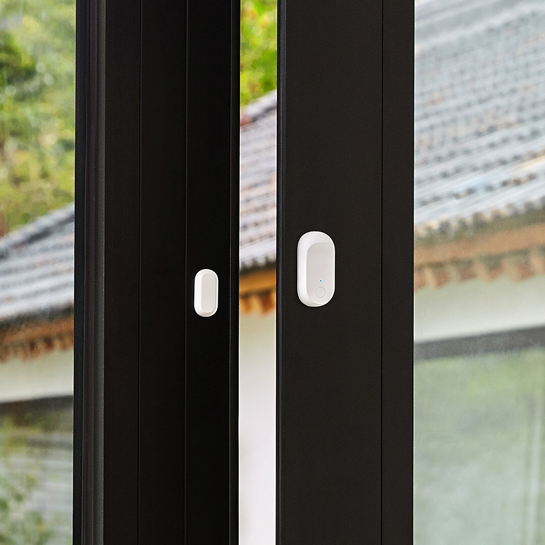 Xiaomi Qingping Door Window Sensor Bluetooth 5.0 MESH Connect Safety Burglar Alarm Detector Work for Mihome App