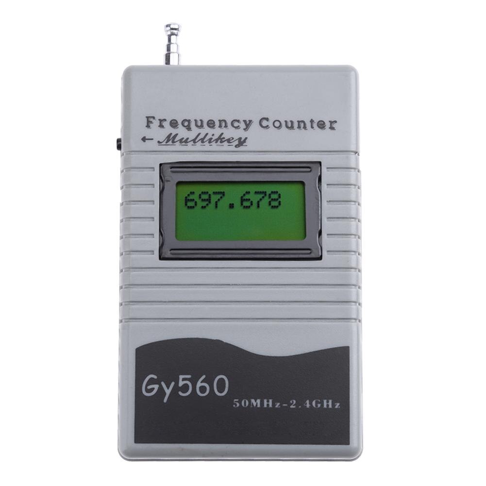 digital frekvens forteller 7- sifret lcd-skjerm til toveis radio sender/mottaker gsm 50 mhz -2.4 ghz  gy560 frekvens forteller måler