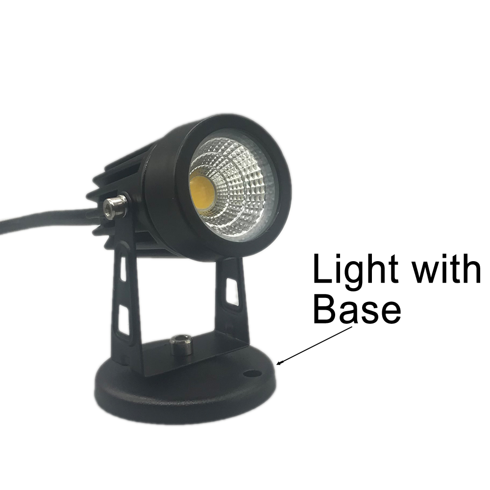 5w led landskabsspotlight lavspændingshavelys cob udendørs dekorativ lampe landskabsminibelysning til gårdhavegang