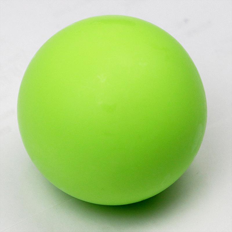 Fitness Massage Ball Hockey Lacrosse Ball Rubber Gym Cross Fit Workout Reaction 64mm Trigger Point Relaxation Yoga Stress Relief