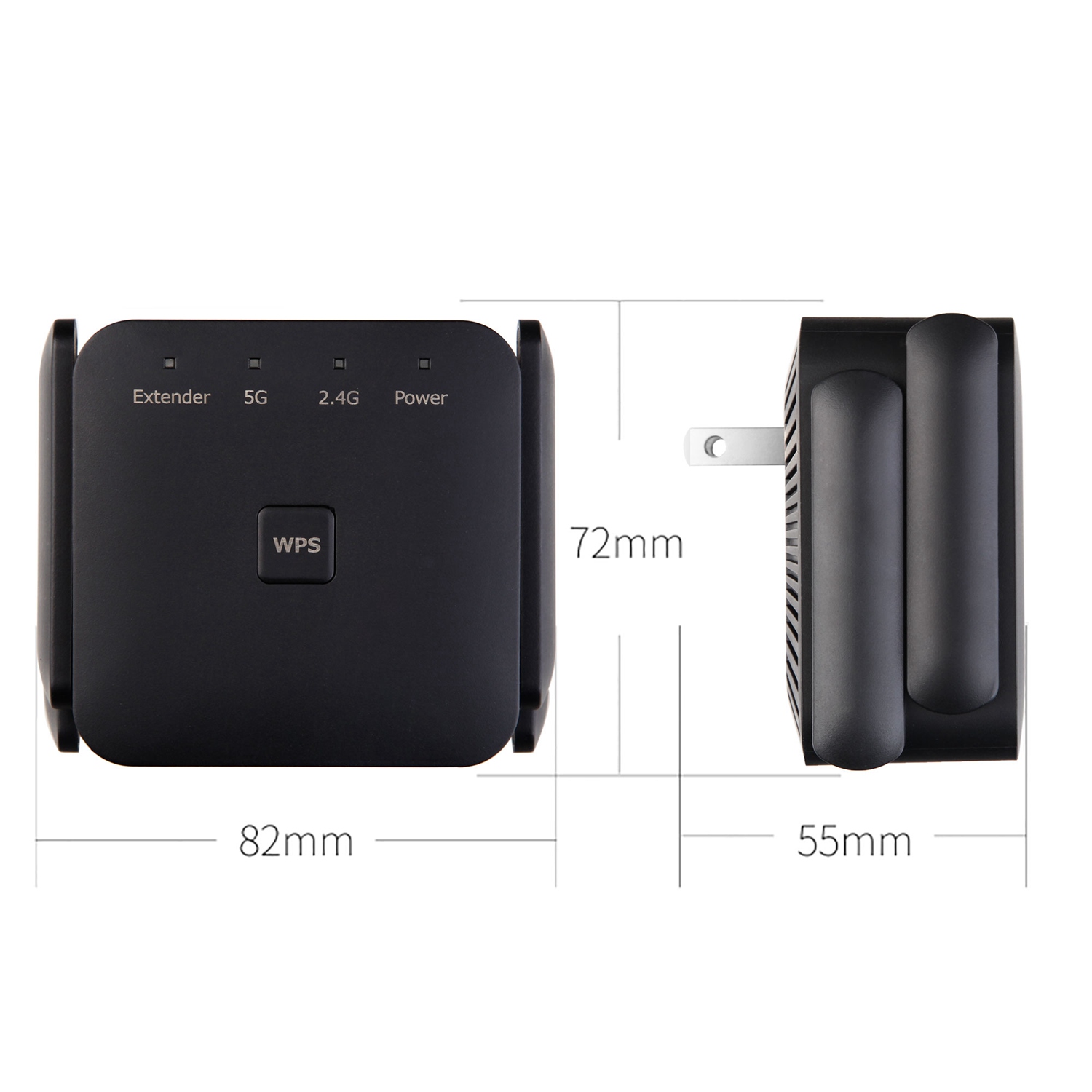 5G Wifi Repeater Wifi Extender Wifi Versterker 2.4G Long Range Wi Fi Booster Wi-fi Repeater Signaal Wifi Extender