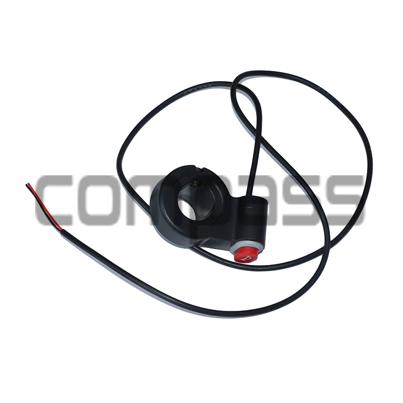 22mm universal motorcycle handlebar switch horn starter off button electric bicycle ATV off-road single