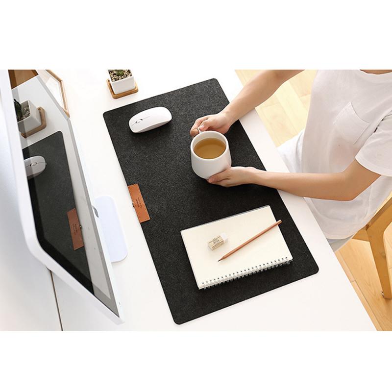 Tapis de souris en feutre Non tissé moderne, 1 pièce, Extra Large, pour ordinateur de bureau et ordinateur portable