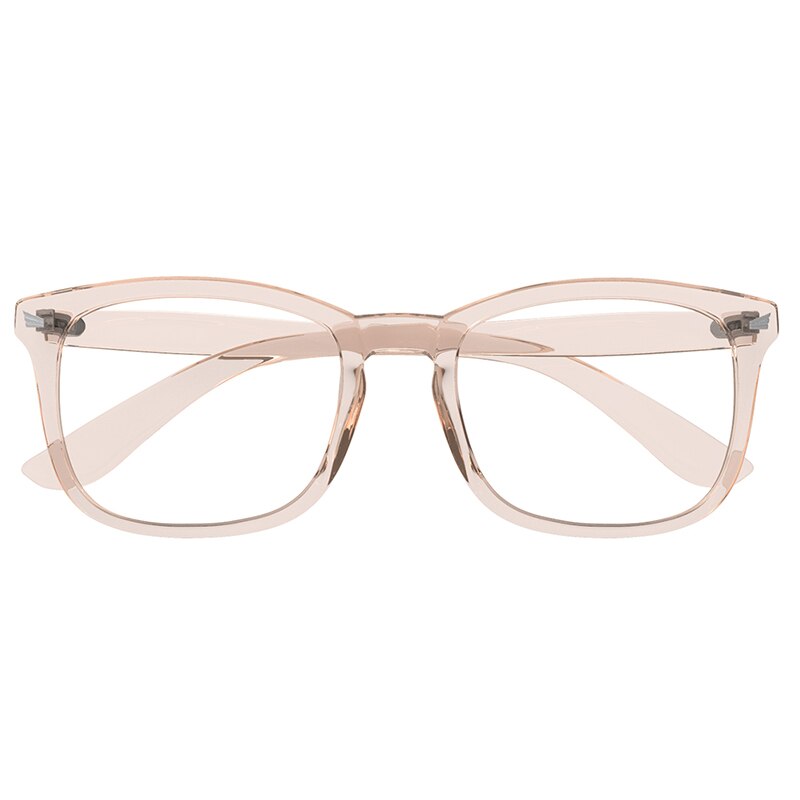 Blue Light Blocking Glasses, Anti Eye Strain Headache (Sleep Better),Computer Glasses UV400 Transparent Lens: C9 Tea Clear
