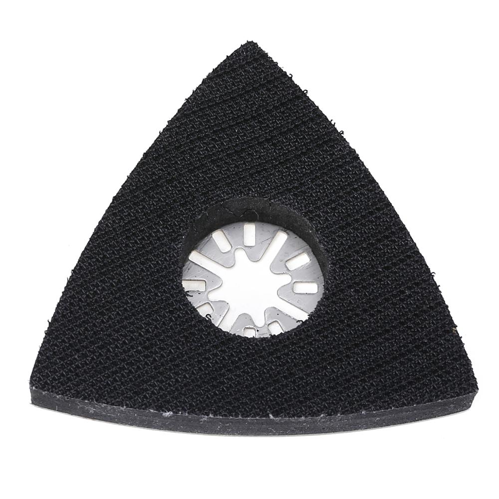 1pc 80mm Sanding Pads Triangular Polishing Sanding Pad Abrasive Tools Oscillating Multi Tool for Multimaster