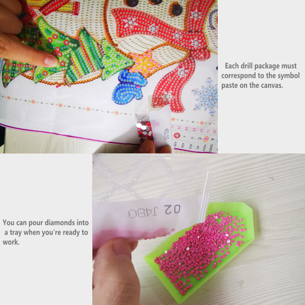 5D diamond painting full diamond unicorn round diamond mosaic pattern home decoration DIY handmade