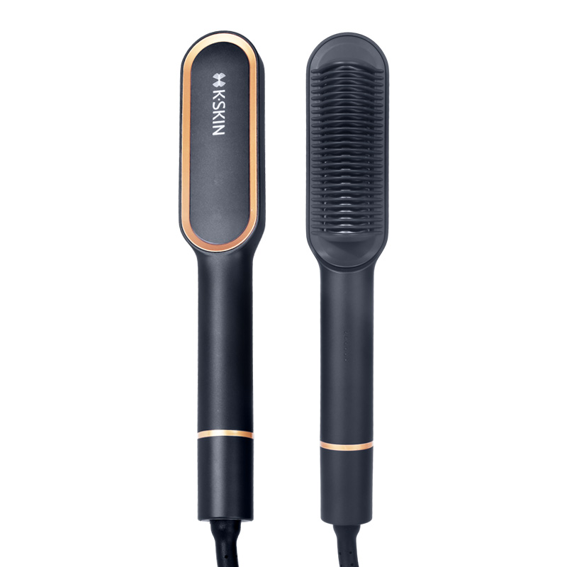 KSKIN Hair Straightener And Curler 2 In 1 Hair Iron Hair Brushes