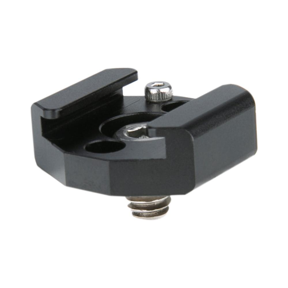 Niceyrig Koude Schoen Mount 1/4 "Schroef Camera Rig Shoe Voor Installeren Flash Led Licht Of Monitor Of Microfoon aluminiumlegering
