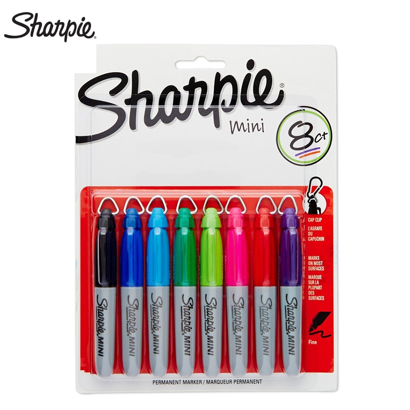 Sharpie Marker Pen 8 Stuks/4 Stuks Set 35113 Golftas Mini Tag Met Verslaafd Kleur Set