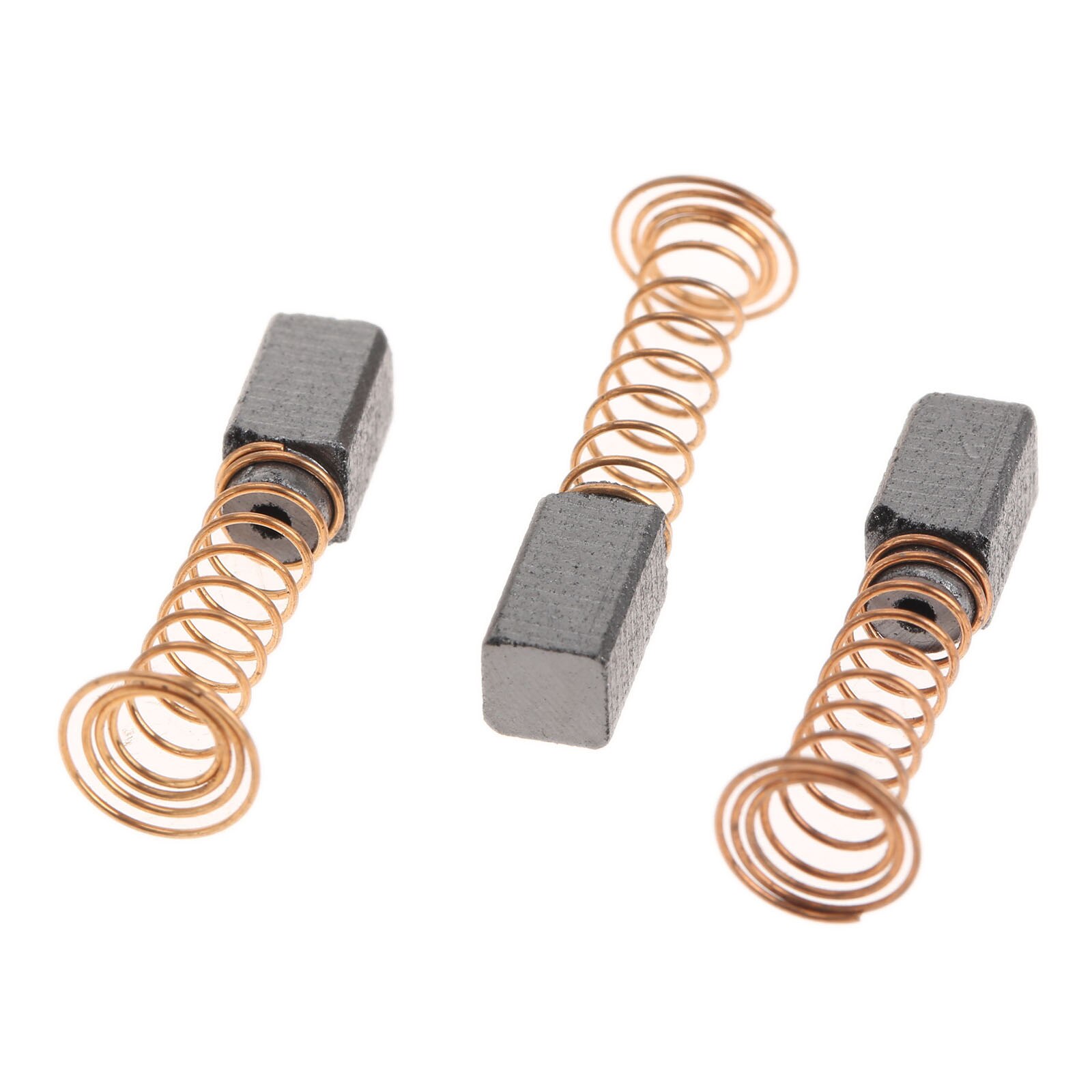 5-Pack Carbon Brushes For Electric Motors – 10x5x4mm With Springs – Uxcell