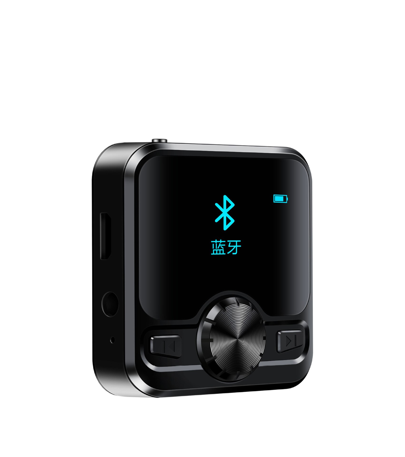 Sport MP3 Speler Draadloze Bluetooth Spaeak IPX6 Waterdicht Muziek Betaler Met Verwijderbare Terug Clip Ondersteuning E-book Opname Fm: Black-8GB