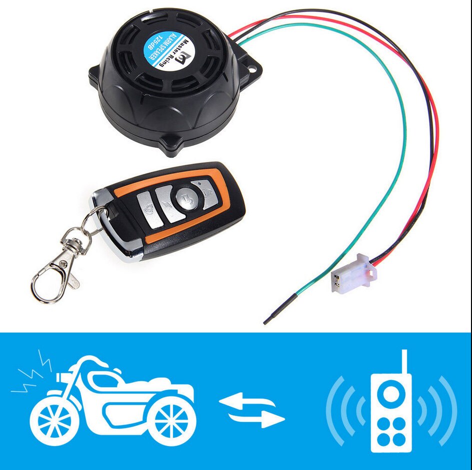 Motorfiets Alarmsysteem Anti-Diefstal Beveiliging All-In-Een Soort Gerecht Alertor Motor Motor Inbraakalarm Motorfiets onderdelen