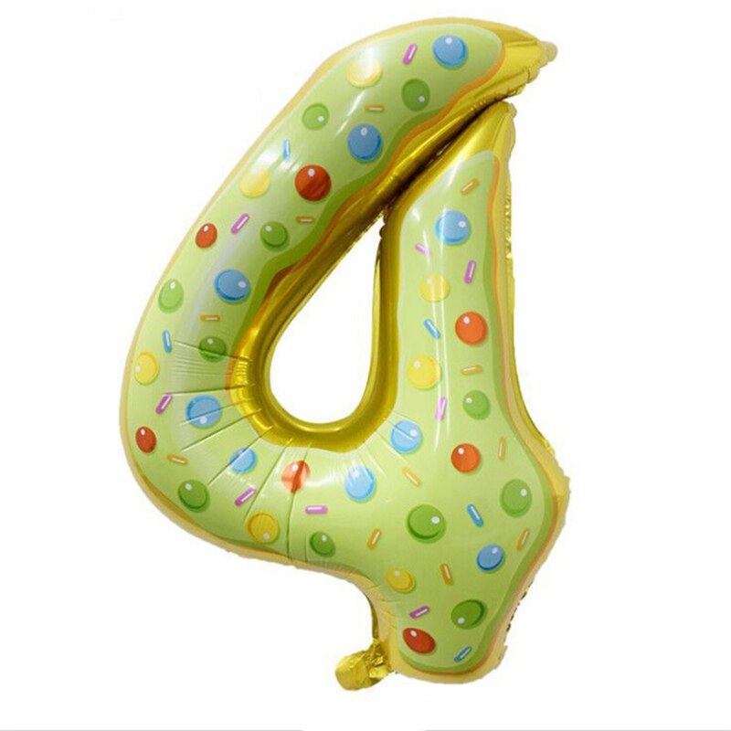 32 tum stort antal ballonger stor tecknad folie siffra globos barn födelsedag ballong julfest dekorera fira tillbehör