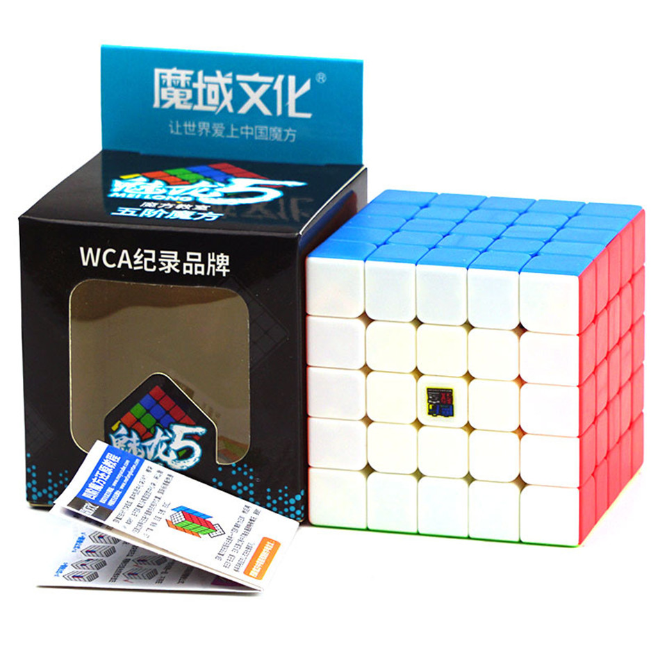 [ECube] Moyu Meilong 5X5 Stickerloze Speed Cube Moyu Cubing Klaslokaal 5X5X5 Magische Kubus professionele Puzzel Speelgoed voor Kinderen