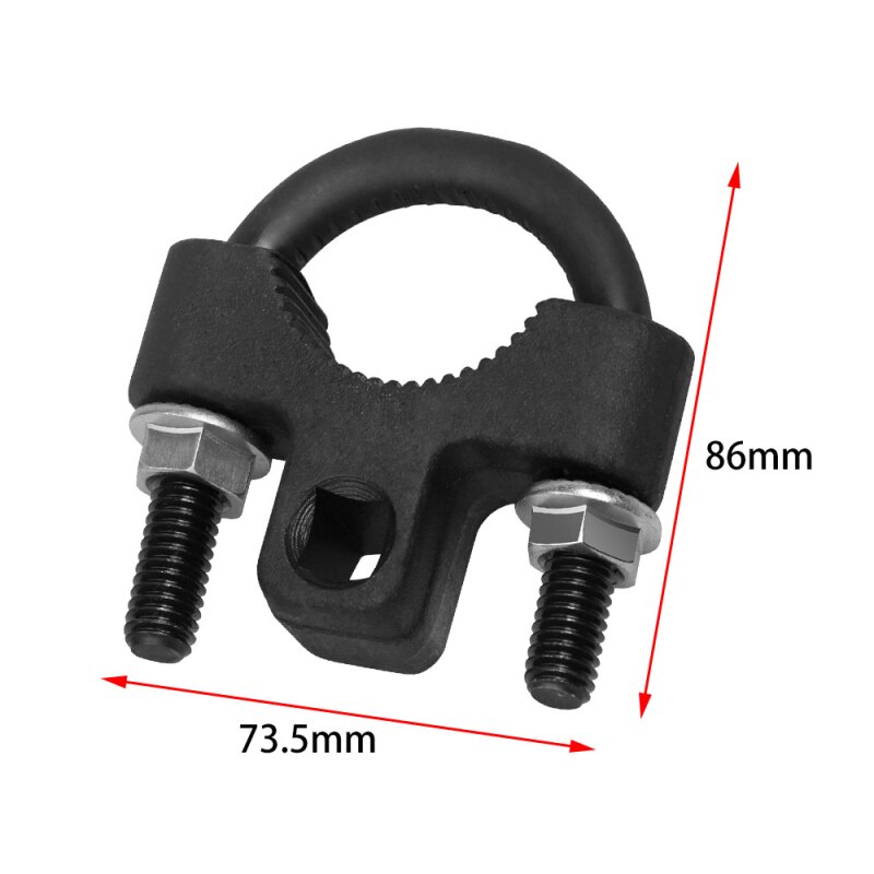 Toilettensitz-Schraubenschlüssel Set – Mit 2 Ersatzköpfen, 20 Cm, Universell Für Montage & Reparatur