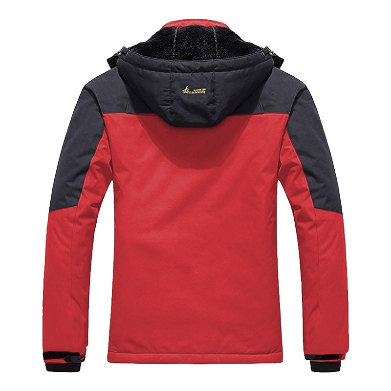 Vinter mand kvinder plus fløjl varm jakke vandtæt vindtæt fiskeri ski softshell hætte udendørs camping vandring varme frakker
