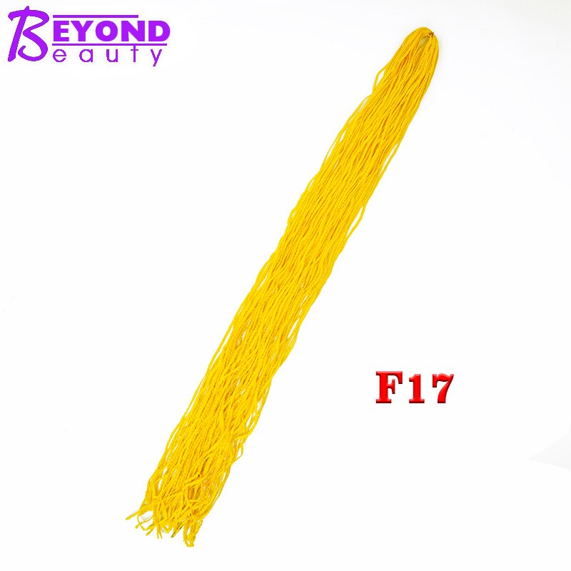 Box Braids Extensions Hair For Crochet Braids Synthetic Braiding Hair Micro Braid Crochet Hair Zizi Braids 50g / pack: T4/613#